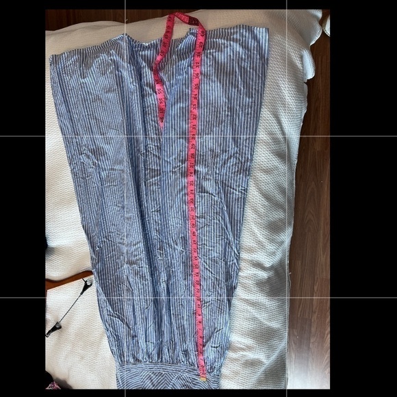 Loft Outlet Blue & White Stripe Maxi Dress - Picture 16 of 16